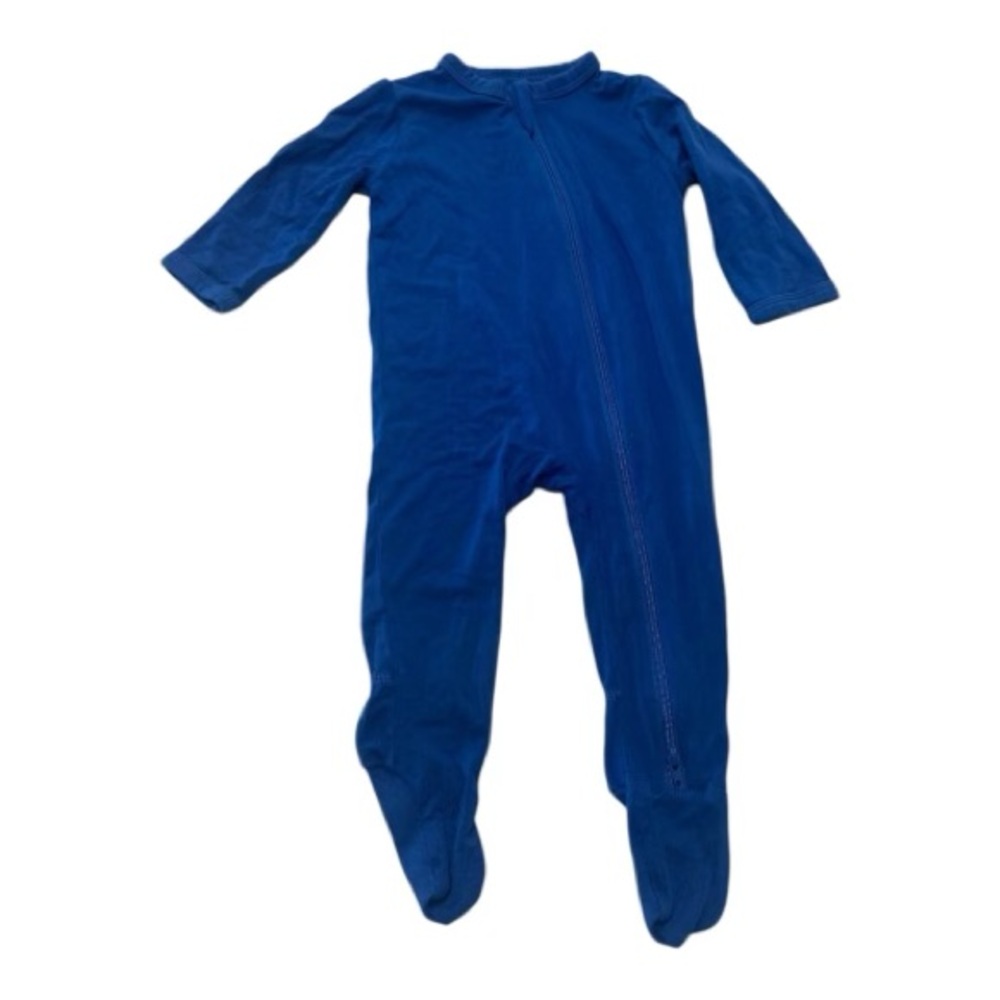 Kyte BABY Midnight Blue zippered footie onesie 0-3 months